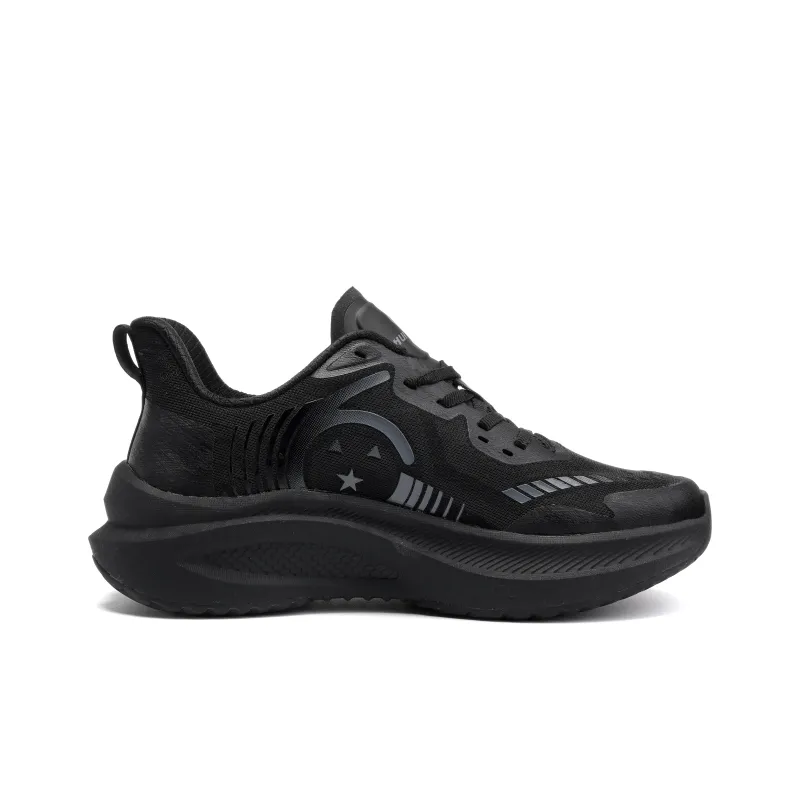HUITENG Running Shoes Unisex Low Top Aurora Blue/Flame Red/Glacier White/Starry Black/Starry Pink-16