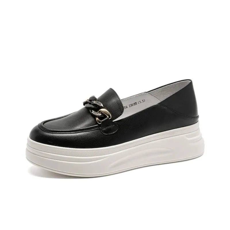 Satchi Loafers 4.6cm Women's Black-0