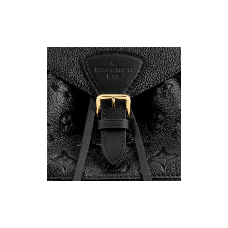 LOUIS VUITTON Backpack Montsouris Monogram Empreinte Black-4