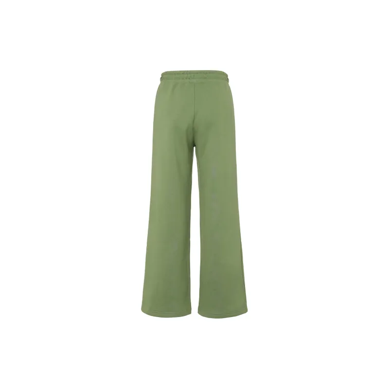 Jordan Flight Knitted Sweatpants Women's Light Olive Yellow-1