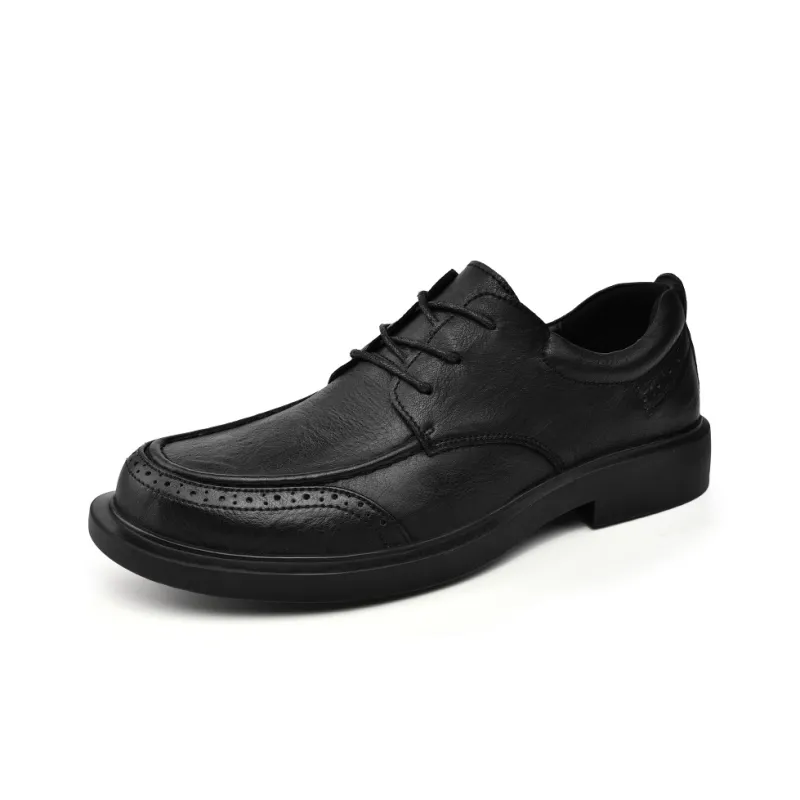 Season Ram Dress Shoes Men Low Top Black/Gray-2