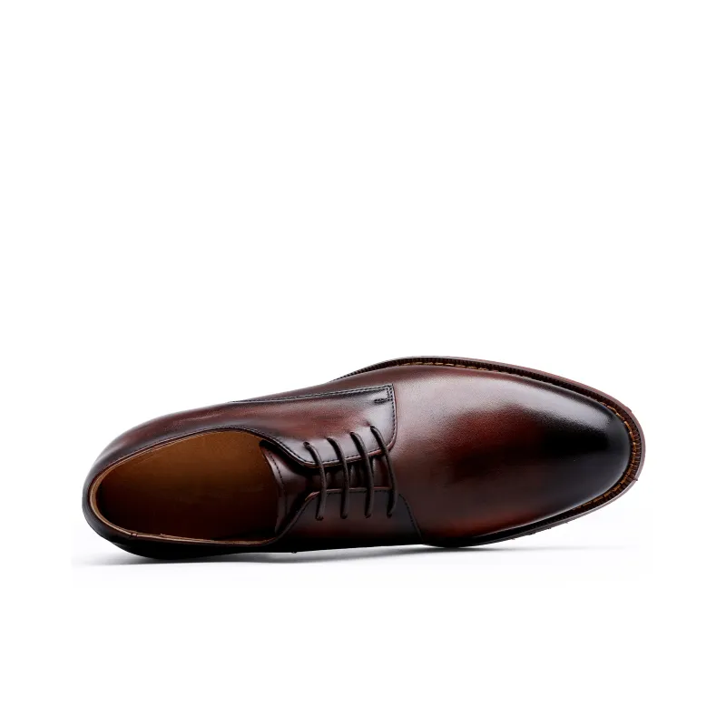 Dolcara Dress Shoes Men's Dark Brown-2