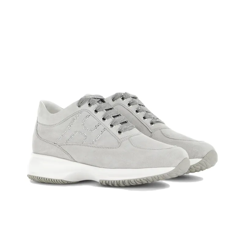HOGAN Interactive Crystal-embellished Sneakers-1