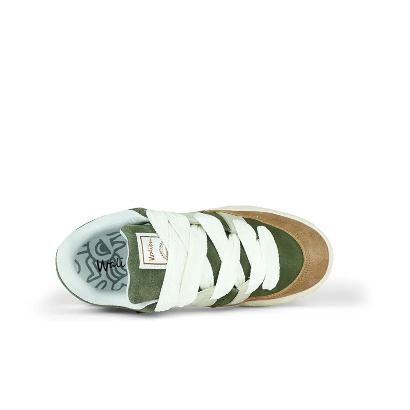 Varib Anti-Slip Wear-Resistant Low-Top Casual Shoes Unisex Green-2