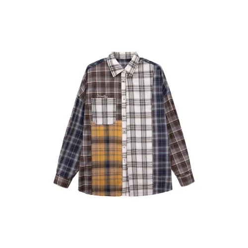 UNIFREE Shirts Women's Blue Check