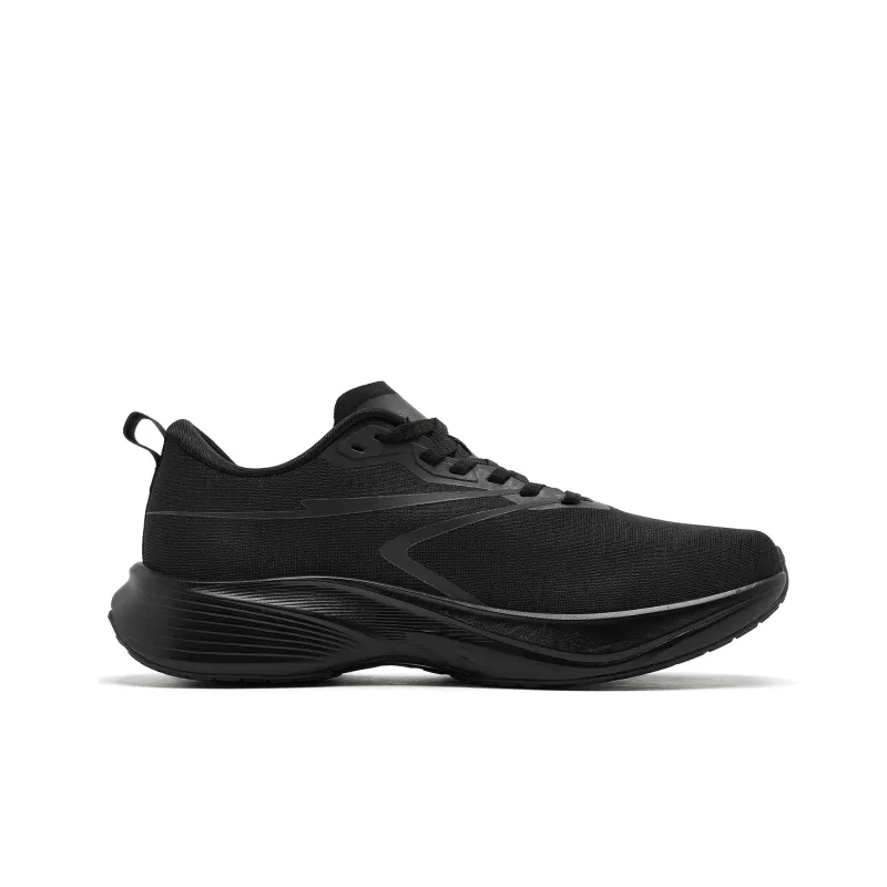 QIAODAN Rapid 2.0 Running Shoes Men Low Top Black Coal Gray-1