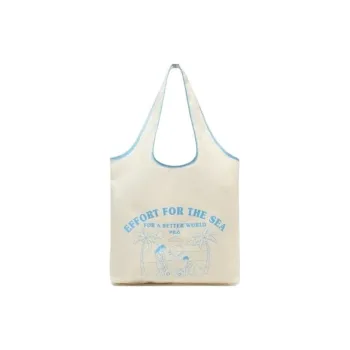 FILA Polyester One Shoulder Handbag Unisex Cream