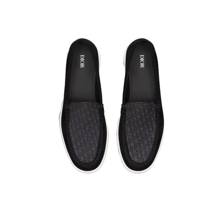 DIOR Granville Loafers Men's Black-3