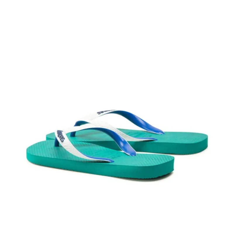 Havaianas Slip Resistant, Quiet, Quick Dry Flip Flops Unisex Blue Green-1