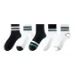 5 Pack (Double White Stripe+3-Stripes+Black+Black Green Double Stripe+Four Thin Stripes)