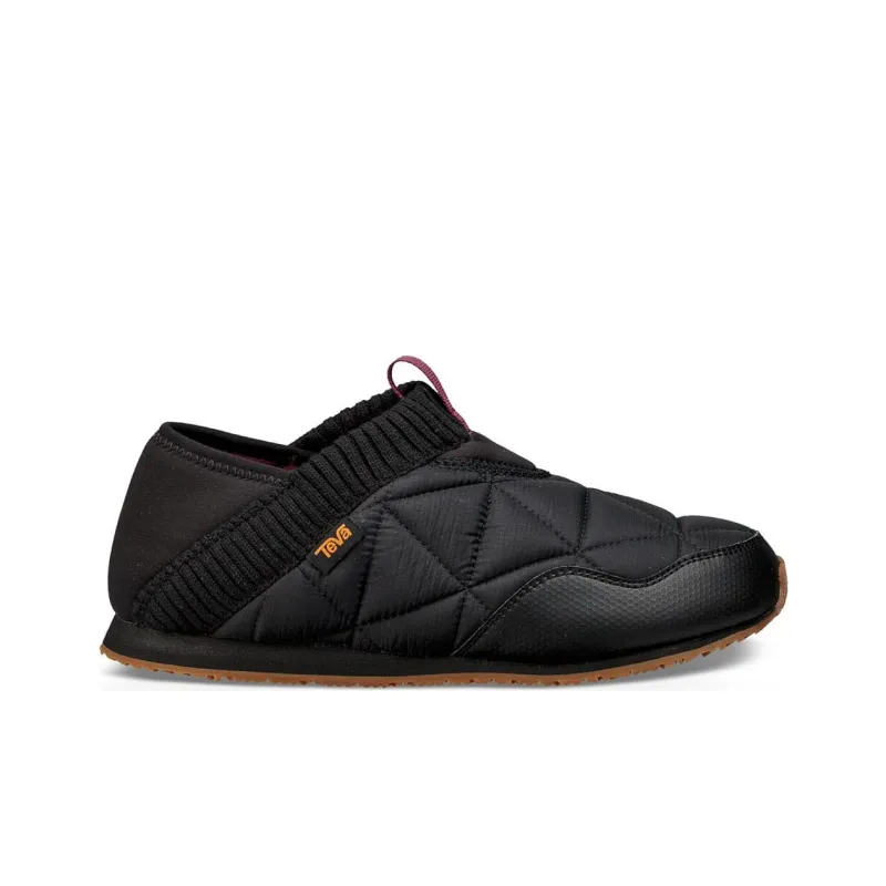 Teva EMBER MOC Slip-Resistant Low-Top Casual Shoes Unisex Black-1
