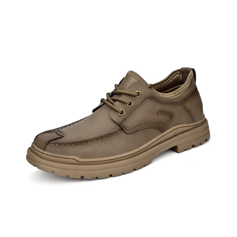 Season Ram Men's Casual Shoes Men Low Top Black/Brown-5