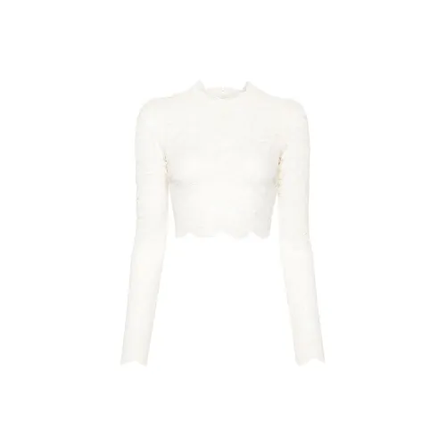 Rabanne Floral-lace Cropped Top