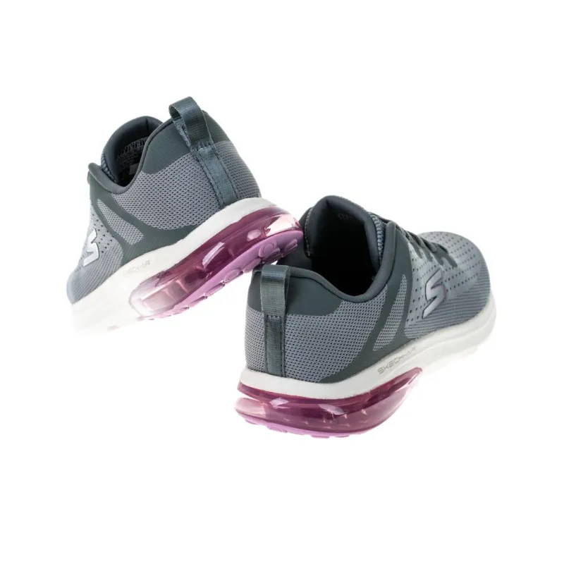 Skechers Go Walk Air 2.0 Cushioned Wear-Resistant Slip-Resistant Low-Top Casual Shoes Women's Gray Green-2