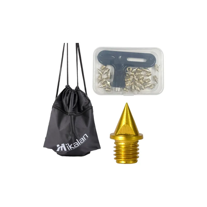 MIKALAN Running Equipment Boxed Steel Short Studs-38