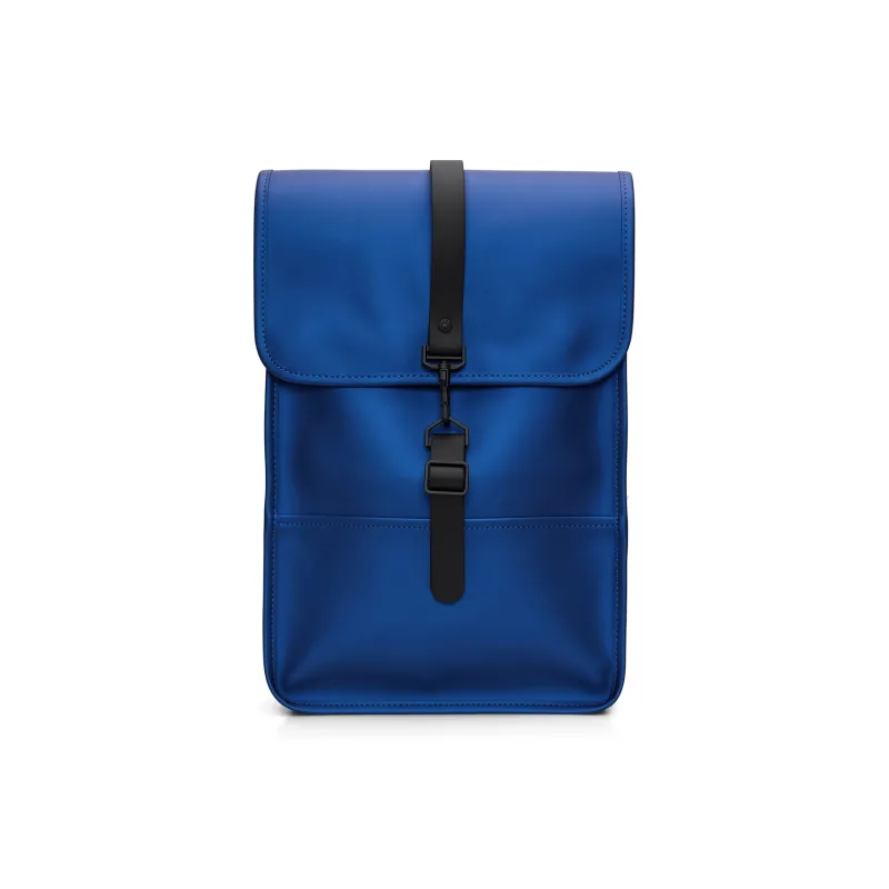 Rains Polyurethane And Polyester Blend Laptop Backpack Mini Unisex Black-30