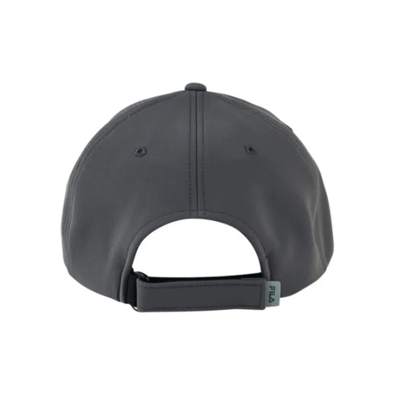 FILA Polyester Polyurethane Cotton Baseball Caps Unisex Gray-2