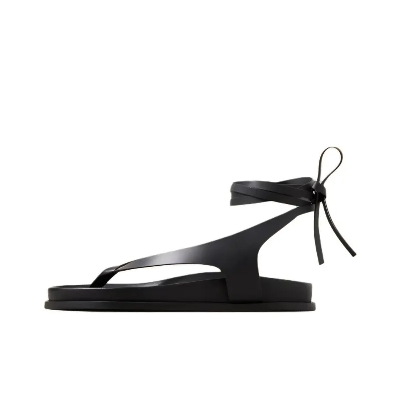 A.EMERY Shel Leather Sandals-0