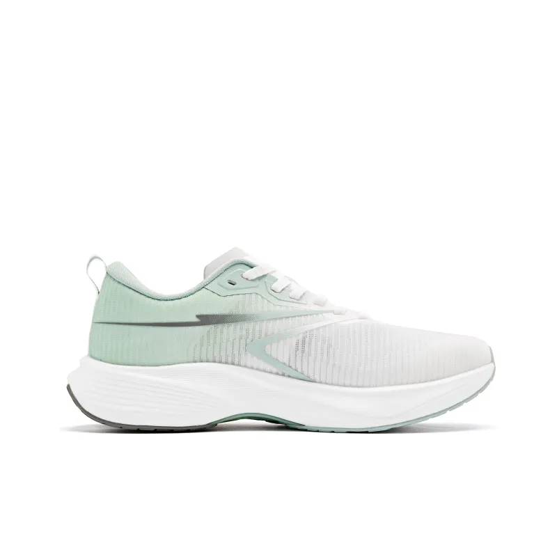 QIAODAN Rapid 2.0 Running Shoes Men Low Top Ivory Mountain Shadow Green-1