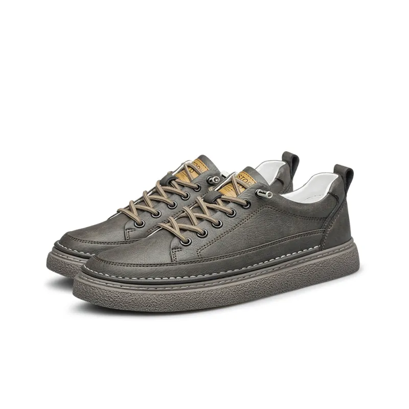 The Bull's House Anti-Slip Wear-Resistant Low-Top Skateboard Shoes Unisex-12