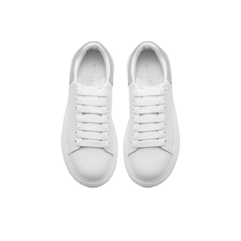 BELLE Cushioning Low-Top Skateboard Shoes Women's White-3
