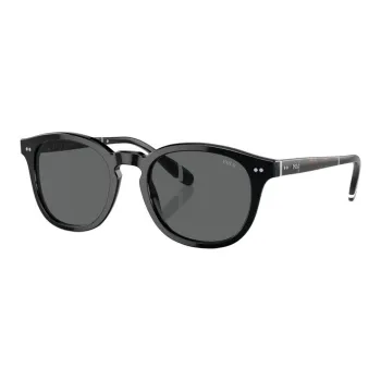 Polo Ralph Lauren Acetate Round Sunglasses Men's Black
