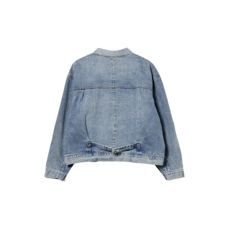 Beams LEVI'S Denim Jacket Men's Blue-1