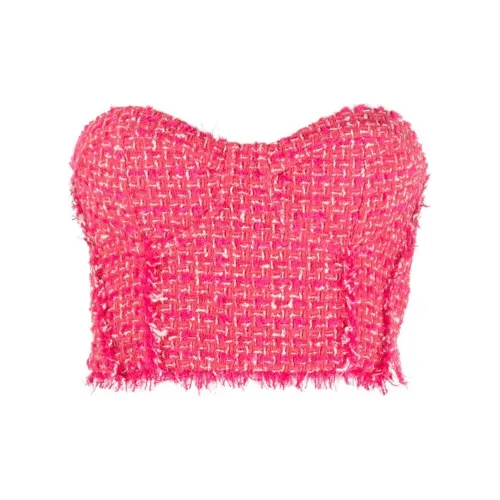 Patrizia Pepe Strapless Tops Women's Pink