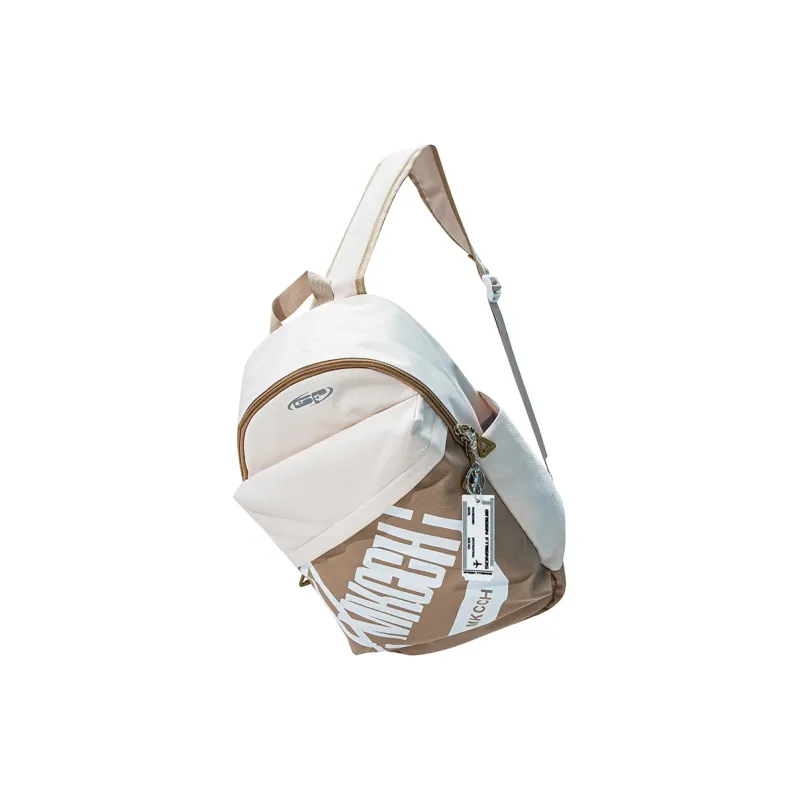 GF Nylon Backpack Large Size Unisex Black/White-18