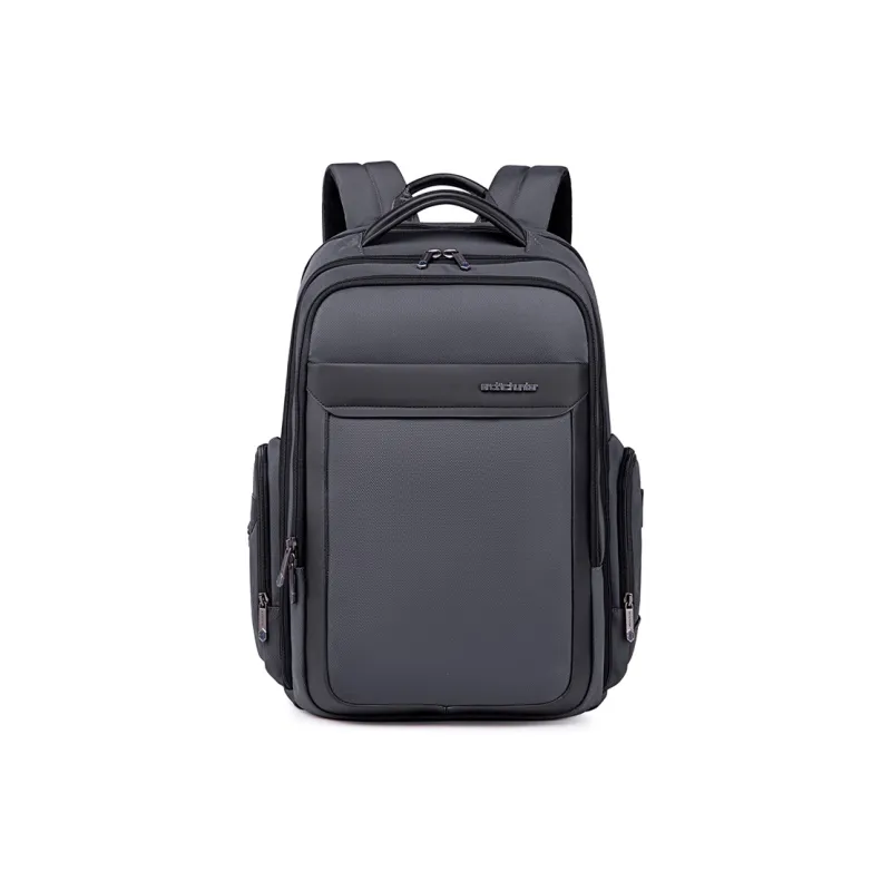 ARCTIC HUNTER Polyester Backpack Large Size Men's Black/Gray/Blue-5