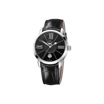 ULYSSE NARDIN Men Gilt Collection Watch