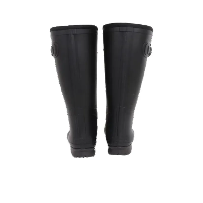 MoonStar Water-Resistant Rain Boots Women's Black-3