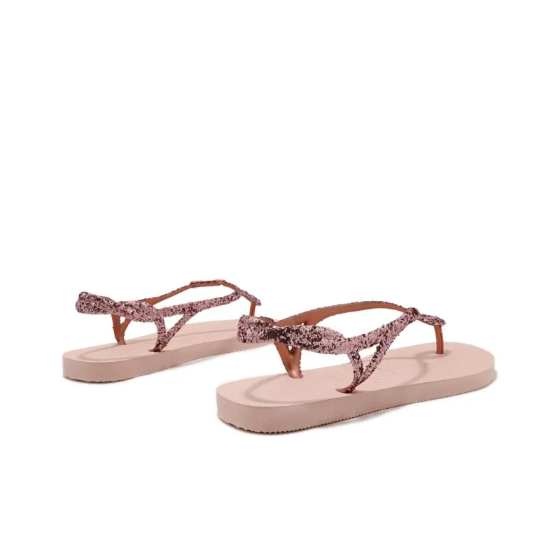 Havaianas Rubber Sole Slip Resistant Quick Dry Flip Flops Women's Pink-4