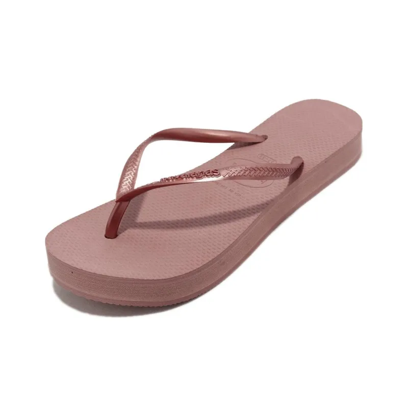 Havaianas Slim Flatform Flip Flops Women's Pink-3