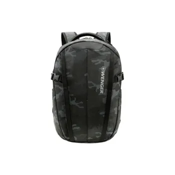 Wenger Polyester Backpack Large Size Men's Camouflage Gray