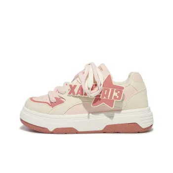 Miss Zhang Slip Resistant Water Resistant Cushioning Low Top Skateboard Shoes Women's Pink