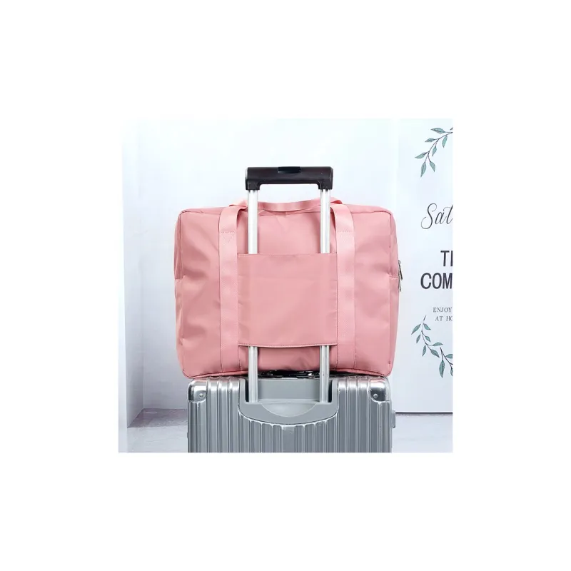 TINYAT Polyester Travel Bag Regular Unisex Gray/Black/Pink/Purple/Khaki-8
