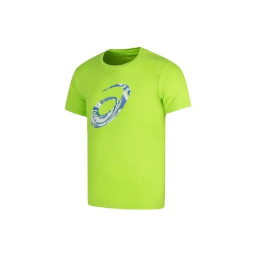 Asics T-Shirts Men Neon Green