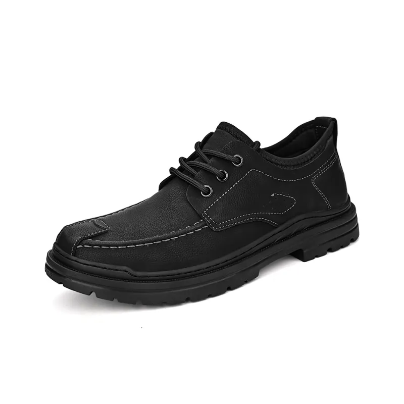 Season Ram Men's Casual Shoes Men Low Top Black/Brown-1