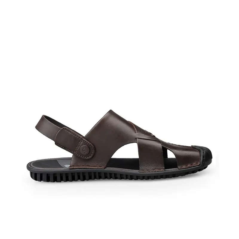 BECK Beach Sandals Men Brown-7