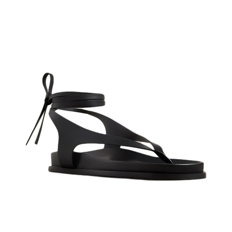 A.EMERY Shel Leather Sandals-2