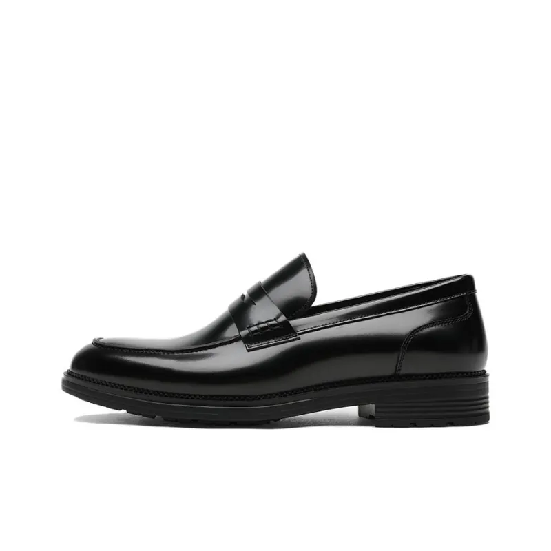 CROWN Loafers Men's Black One Yard Larger-0
