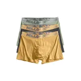 Dark Gray+Fruit Green+Ginger Yellow (3-4)