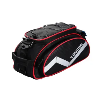 TOSUOD Bike Bag Carbon Fiber Fabric