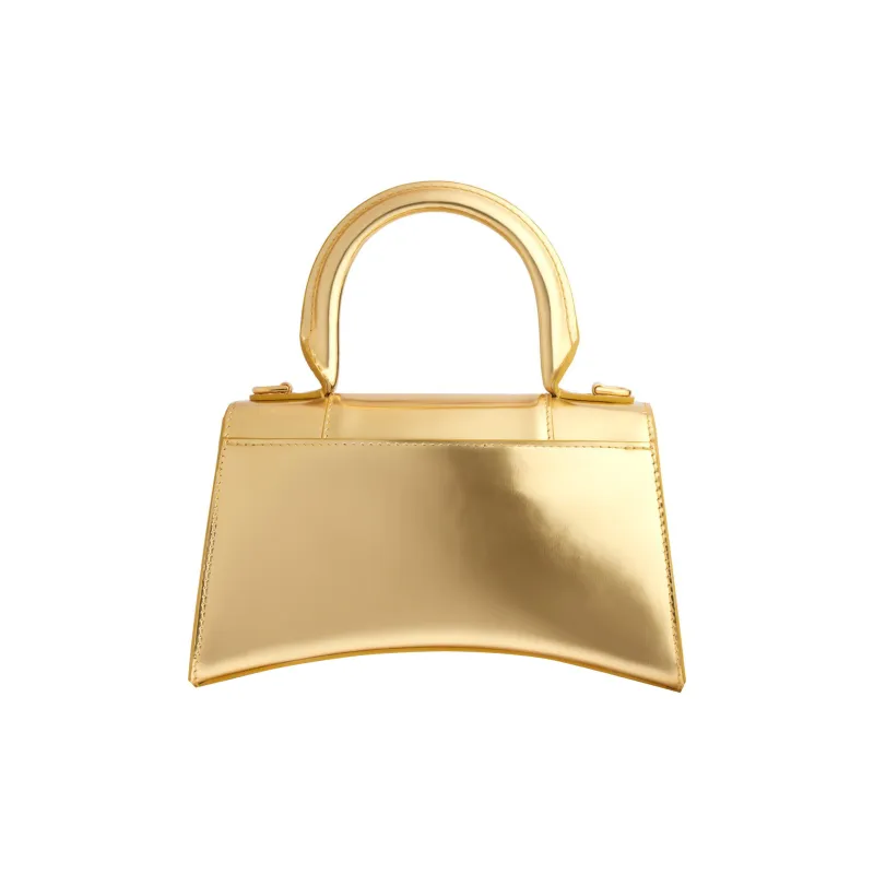 Balenciaga Hourglass Mirror Effect Xs Handbag-4