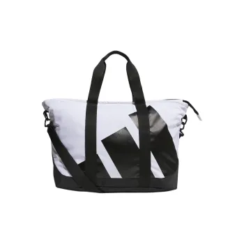 Adidas Recycled Polyester One Shoulder Handbags Regular Unisex White & Black