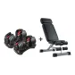 24 Kg X 2 Pcs+Multifunction Dumbbell Bench ❤️ Includes Base