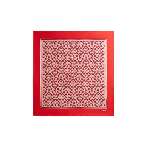 COACH Silk Scarves Women's