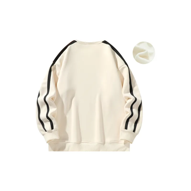 BLACK CLOVER Crew Neck Pullover Sweatshirt Set Unisex Black-10