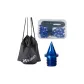 Large Capacity Backpack+Box of Blue Carbon Tack Nails (34 Pcs+Nail Pullers)